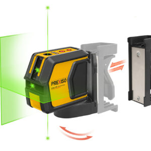 P2LC15G CROSS LINE LASER LEVEL WITH PLUMB POINTS
